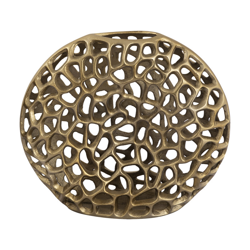 Vase Reef - Grand, H 14,5 po x l 11 po x P 3,5 po