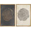 «Pastel Grungeest Tree Rings», 2 pièces-98554004-98554005