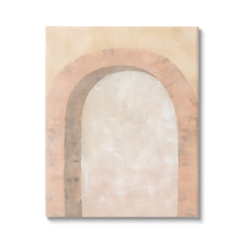 «Wrought Studio ™», art mural moderne sur toile en sourdine par Blursbyai, H 40 po x l 30 po x P 1,5 po