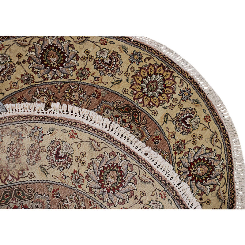 One-of-a-Kind 4' X 4' Hand Knotted Area Rug
