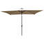 Parasol Taibah 120 avec contrepoids inclus-274545335