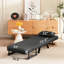 Fauteuil convertible 51 pour appartement - Design confortable et pratique, lit noir relaxant,-1434963923