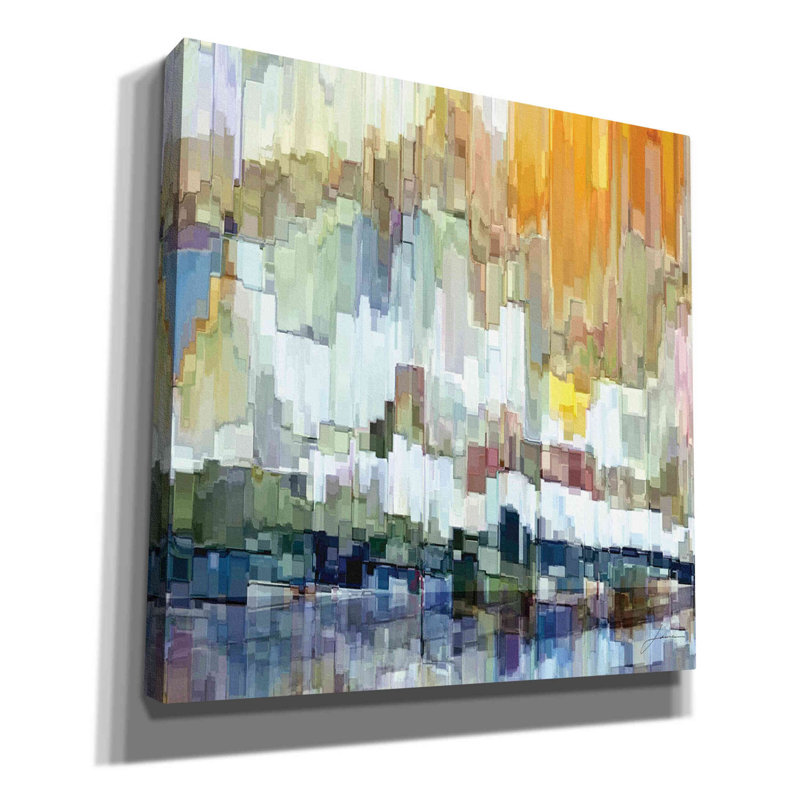 «Glacier Bay II» par James Burghardt - impression sur toile tendue, H 37 po x l 37 po x P 1,5 po