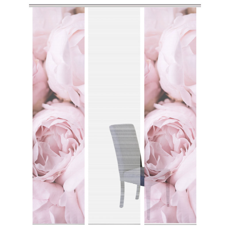Peart Semi Sheer Curtain Panel Pair