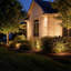 Low Voltage Adjustable Cowl Centennial Brass Hardwired Outdoor Weather Resistant Spotlight with No Bulbs Included