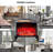 Modern Ember Skyline Smart Digital 3-Sided Electric Fireplace Stove Heater