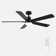 Modern 52" Ceiling Fan with Light and 5 Blades