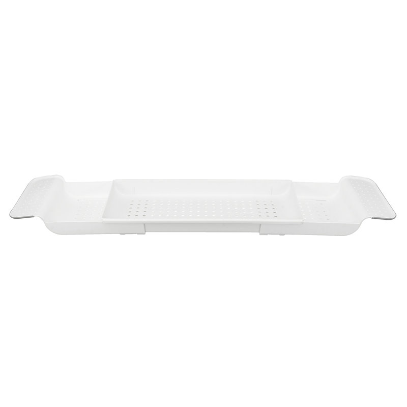 Ashmore Bath Caddy, Grey/White