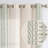 Kidist Linen Semi-Sheer Rod Pocket Curtain Pair-1963855529-1963855535