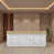 White/Natural Wood