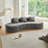 Curved Sectional Sofa, 5-Seater Couch-1121209777