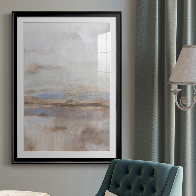 Overcast Day I - reproduction de cadre photo, H 24,5 po x l 18,5 po x P 1 po, Cadre noir
