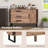 Millwood Pines Vintage Accent Cabinet Sideboard Cabinet With 3 Drawers, 1 Door, 1 Adjustable Shelf