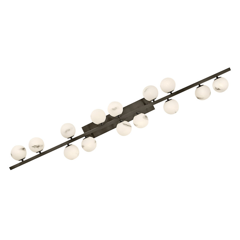 Selene 14 - Light Chandelier, Matte Black