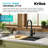KRAUS Oletto Single Handle Pull Down Kitchen Faucet with QuickDock Top Mount Installation Assembly-2046980630