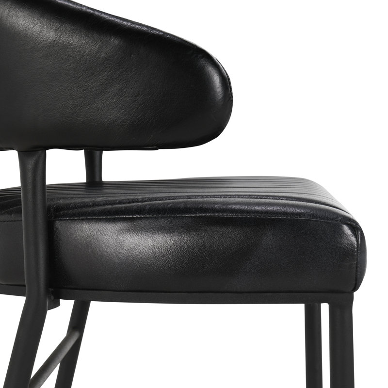 Umbria Stool, Black, Bar Stool (30" Seat Height)