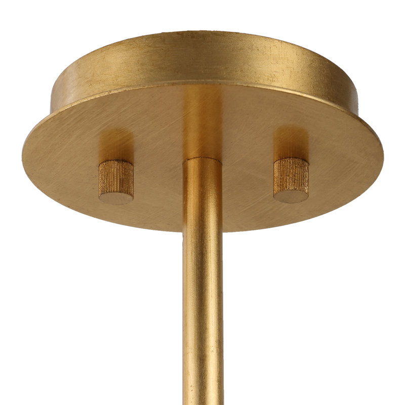 Luminaire suspendu géométrique à 8 lumières
