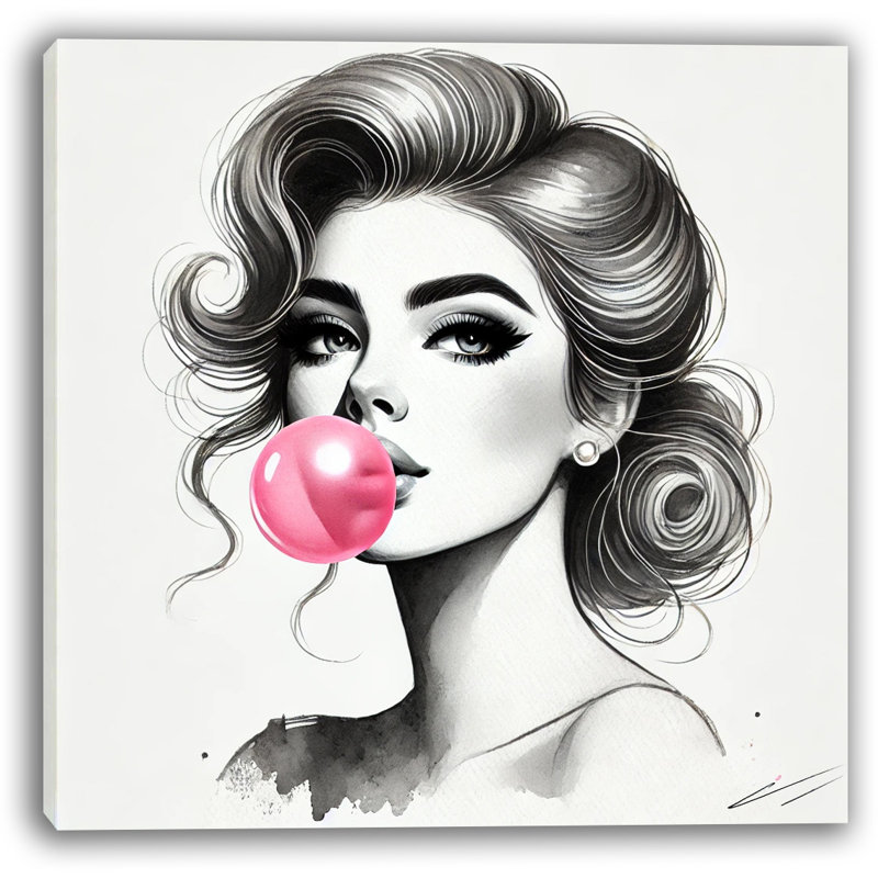 Art sur toile Timeless Glam, H 12 po x l 12 po x P 1 po