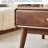 Modern rectangular solid wood storage coffee table-315434403