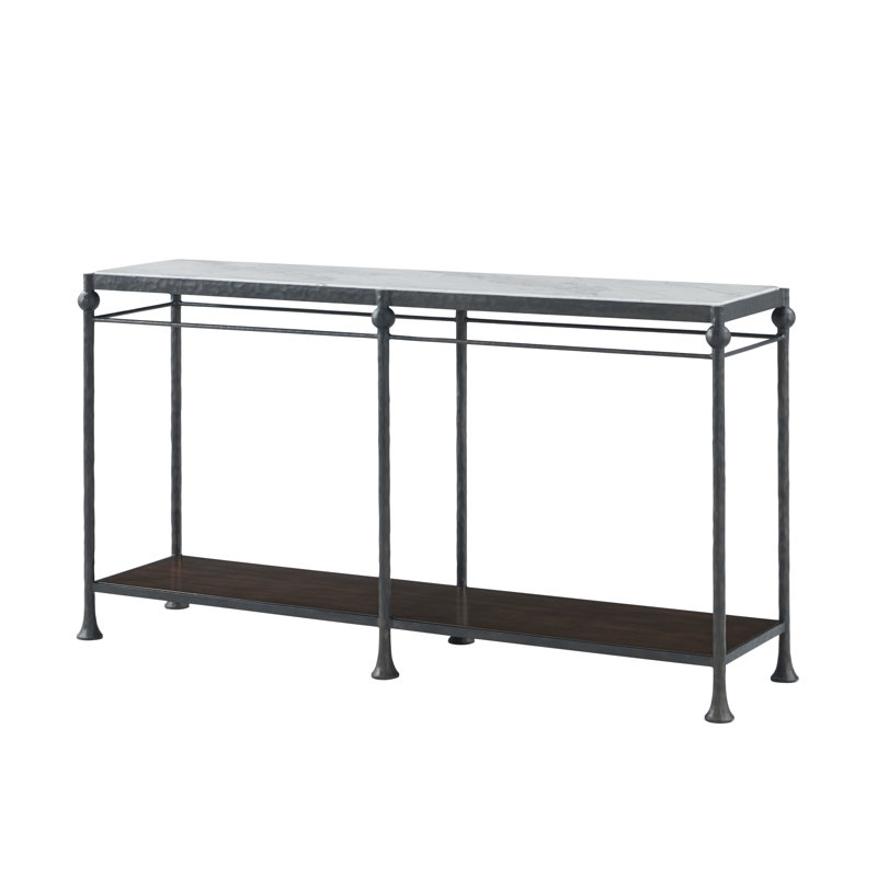 Spencer London 60'' W Marble Console Table