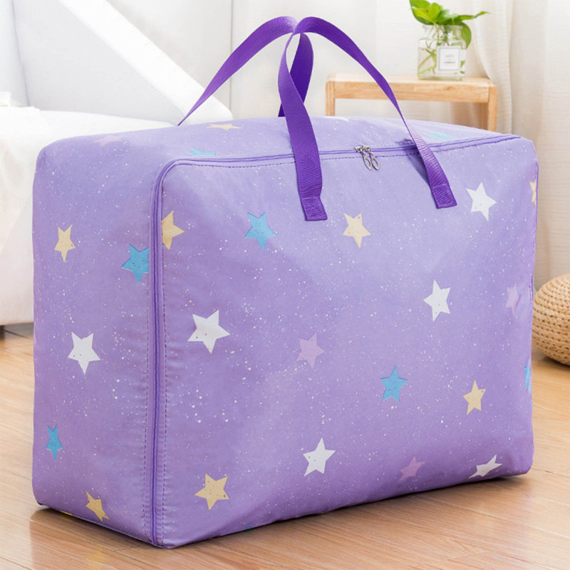  Non-woven Storage Bags Heavy Duty Packing Moving Bags, Large Capacity Clothes Storage Bins Portable Storage Containers with Reinforced Handles for Clothing, Sweater, Comforter, Bedding