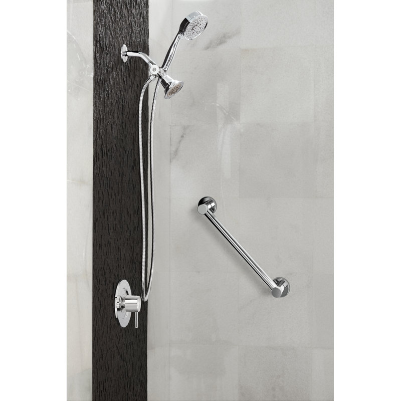Barre d'appui Align, Chrome, H 1,25 po x l 24 po x P 1,25 po