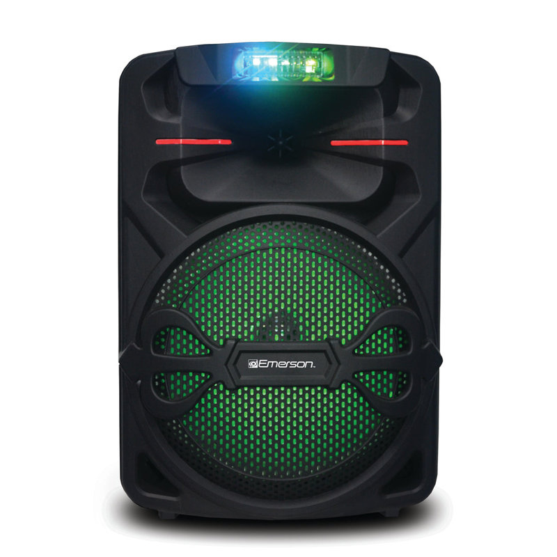 12” Bluetooth Party Speaker with Disco Lights