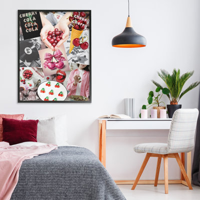Giclée rétro encadrée, conception par Grotto Studios