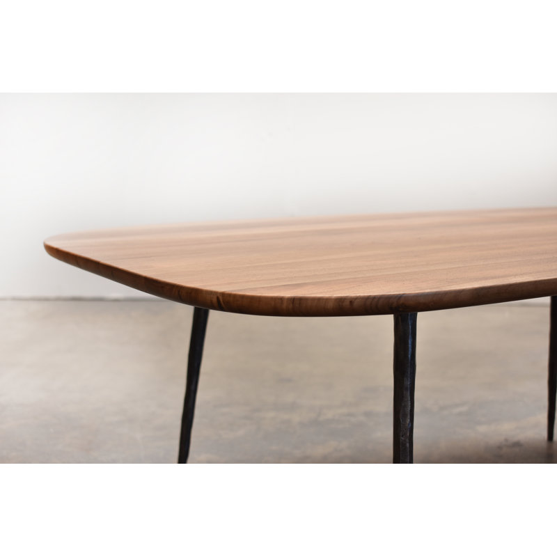4 Legs Coffee Table, Natural Walnut