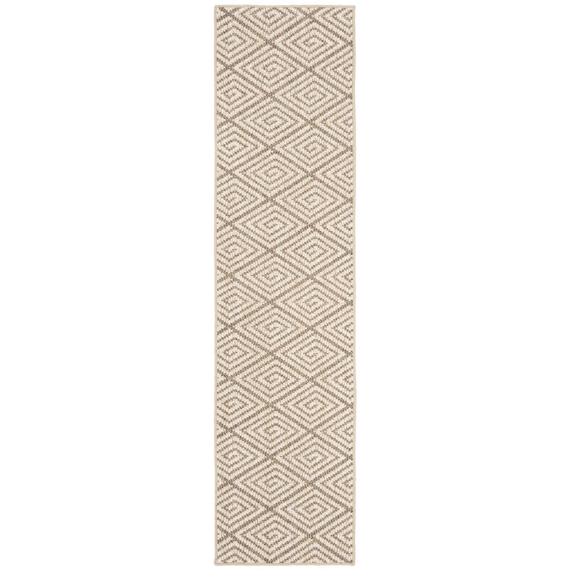 Tapis en sisal Aaltien Beach, Tapis de couloir 2 pi 3 po x 10 pi