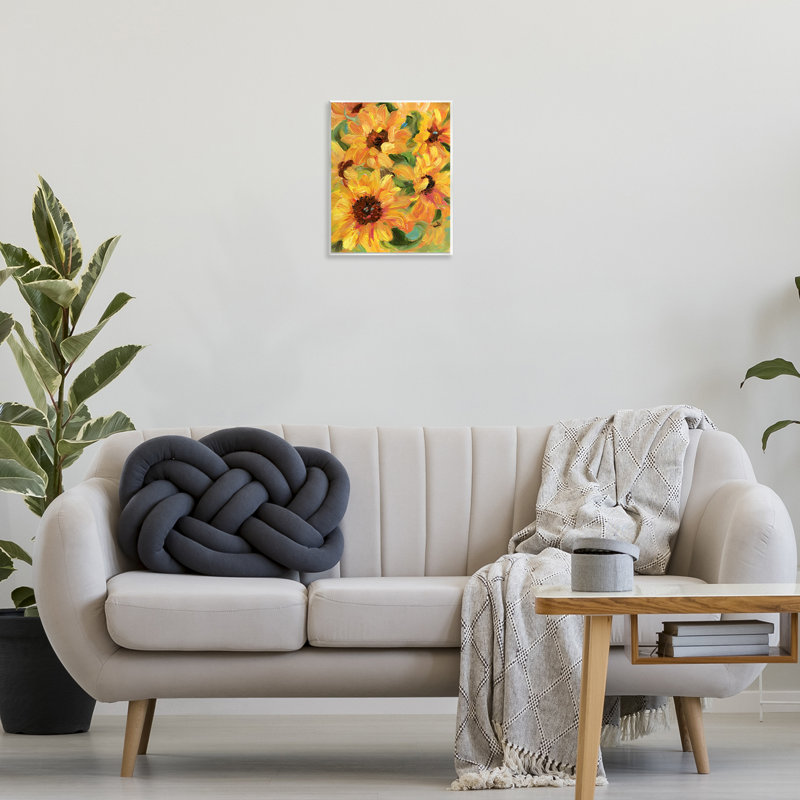 "Sunflower Bunches", art mural par Sandra Iafrate