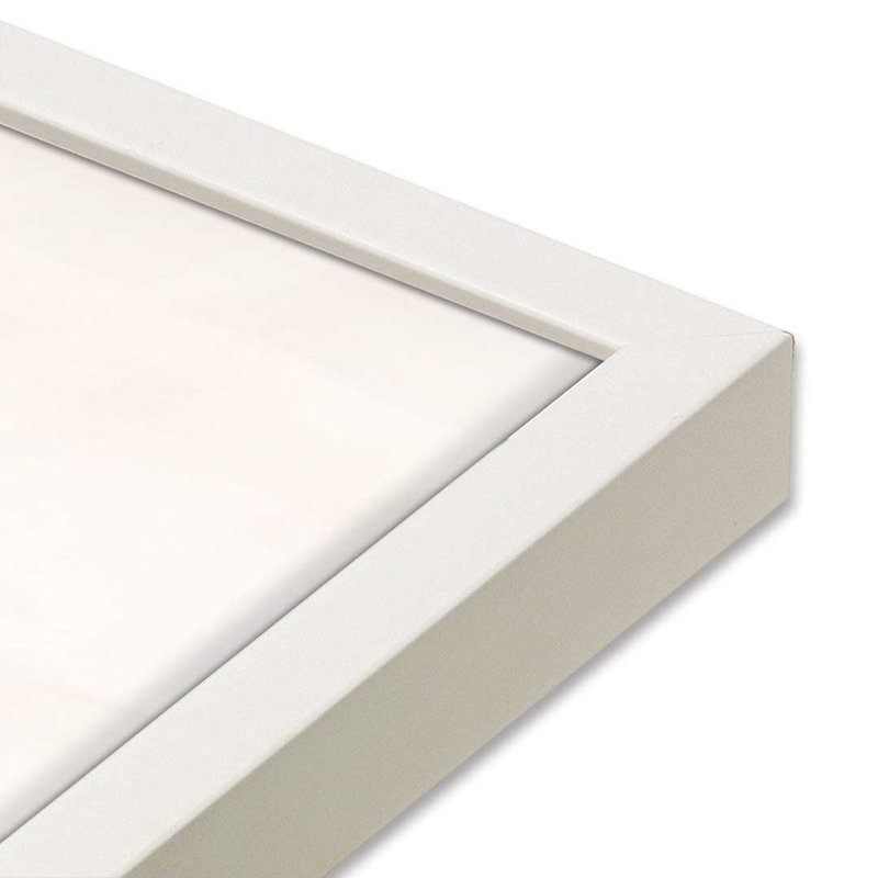 «High Tide Crab» par Nicole DeCamp, reproduction d'art, Impression encadrée, White, L 16 po x H 12 po