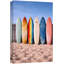 Collection de planche de surf moderne, art mural minimaliste côtier, impression sur toile encadrée-126136691-126136695
