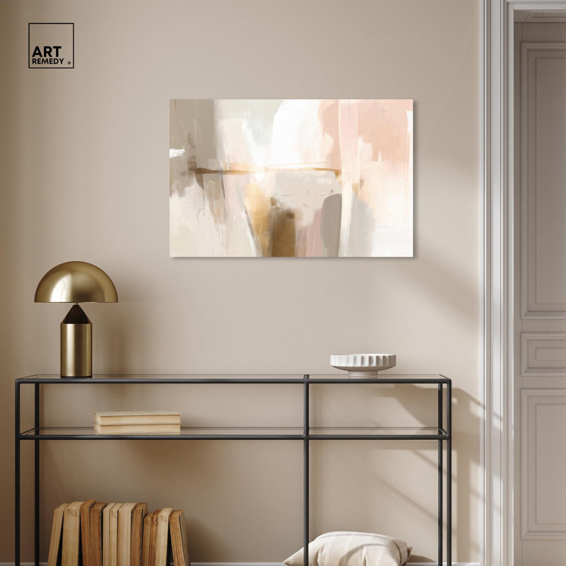 Art Remedy, H 25 po x l 37 po, Encadrement argenté