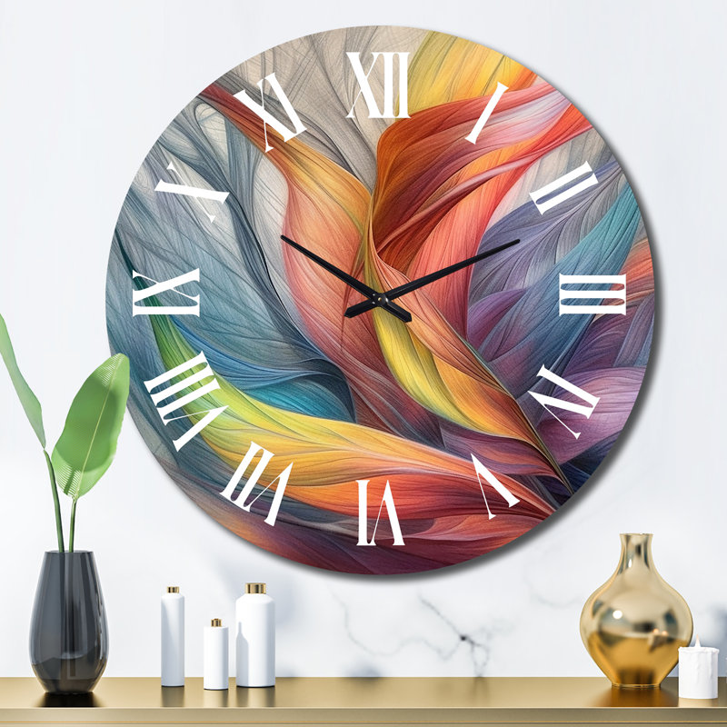 Horloge murale rétro rétro, Grand