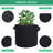 9.8″ 5-Gallon Fabric Grow Bag – Reusable Black Aeration Plant Pot for Vegetables, Herbs, Flowers, and Root Plants-324914764