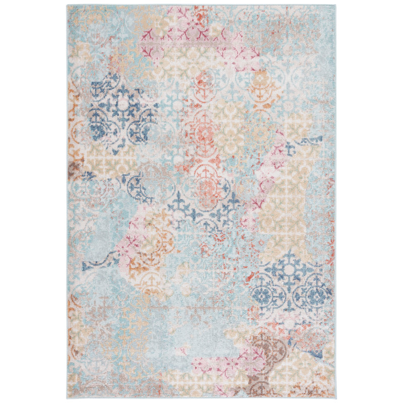 Phoenix 500 Performance Damask Rug, Rectangle 5'5" x 7'7"