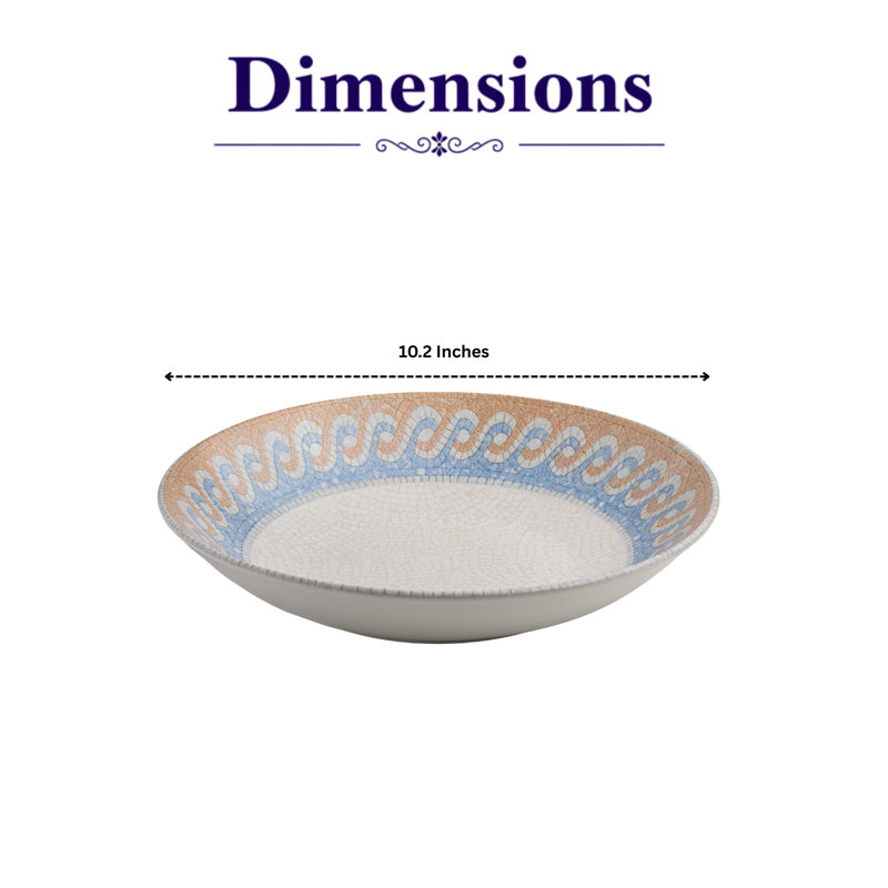 Assiette creuse ronde en porcelaine de qualité supérieure Cruise-Athena