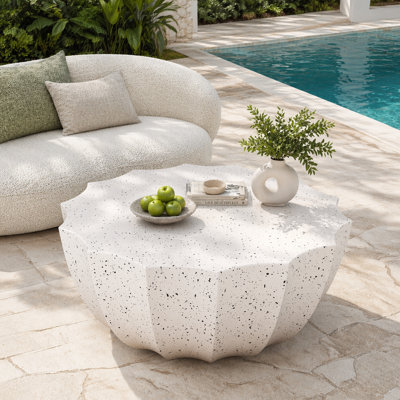 Table basse imperméable 35,43 po MgO