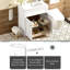 30'' Bathroom Vanity With Ceramic Sink Combo, Modern Freestanding Storage Cabinet With  Handles, Soft Closing Doors-114497801
