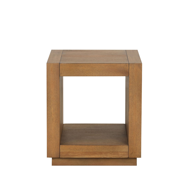 Table basse carrée, Chêne