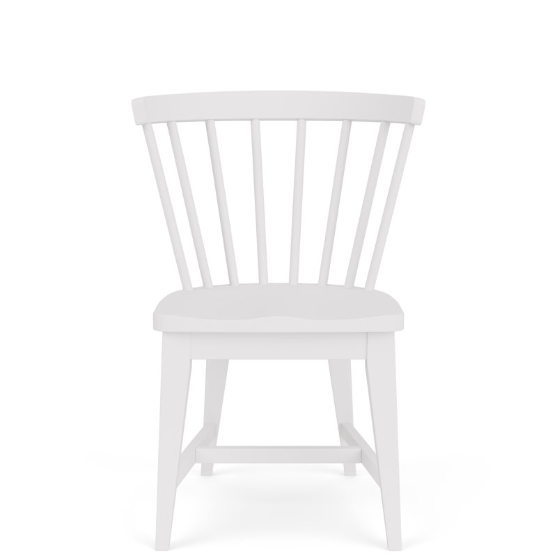 Lana Round Dining Table Set With Wooden Side Chairs
