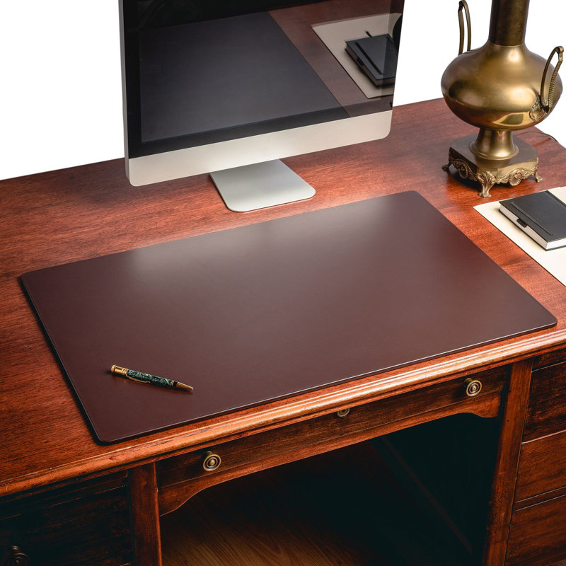 Tapis de bureau sans rail Bramfield, Brun chocolat, H 30 po x l 12,5 po