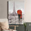 «Modern Couple in Paris» par J Paul, reproduction d'art sur toile tendue-766487134