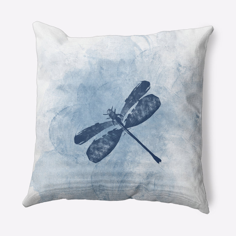Housse et insert de coussin carré Intercoastal Waterway, H 18 po x l 18 po x P 2 po