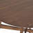 Mid-Century Modern Round Wooden Bar Table – 42" High Bar Table with Tapered Legs for Kitchen, Dining Room or Home Bar, Natural Walnut-1402887710-1391622639