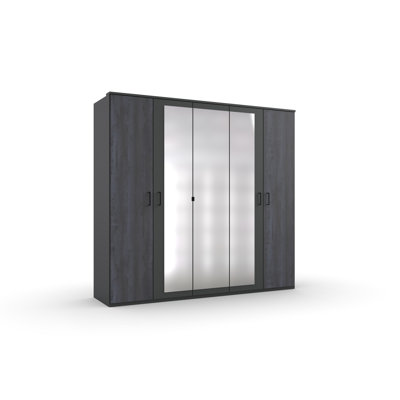 Arujan 2 Door Manufactured Wood Wardrobe