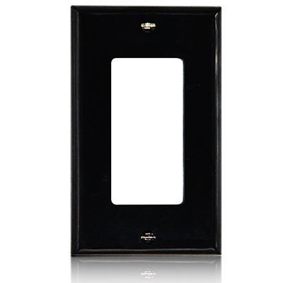 No Subject 1 - Gang Toggle Light Switch Standard Wall Plate