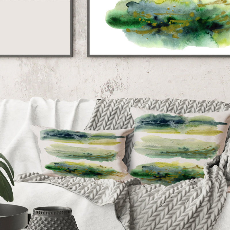 Clouds with Points I Rectangular Pillow Cover & Insert