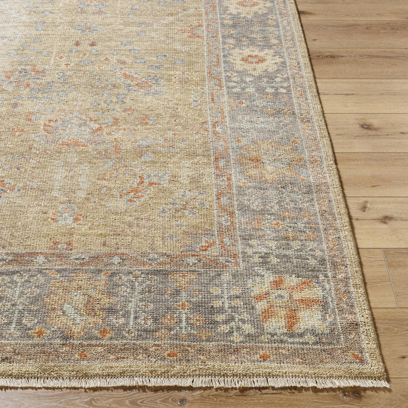 Monterey Hand Knotted Area Rug, Rectangle 6' x 9'